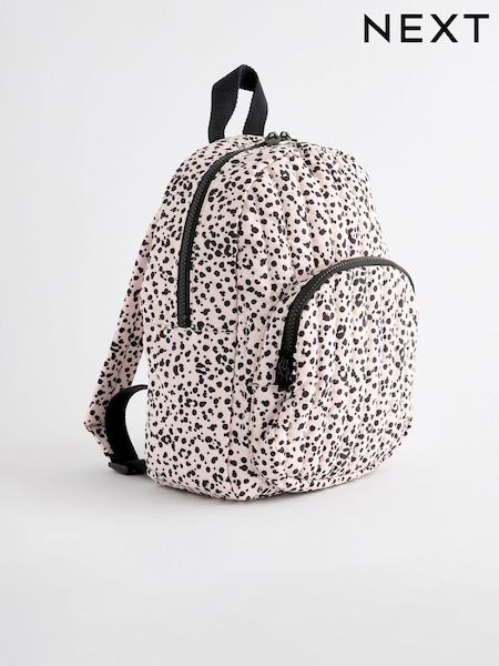 Black & White Spot Quilted Backpack (158400) | €10.50