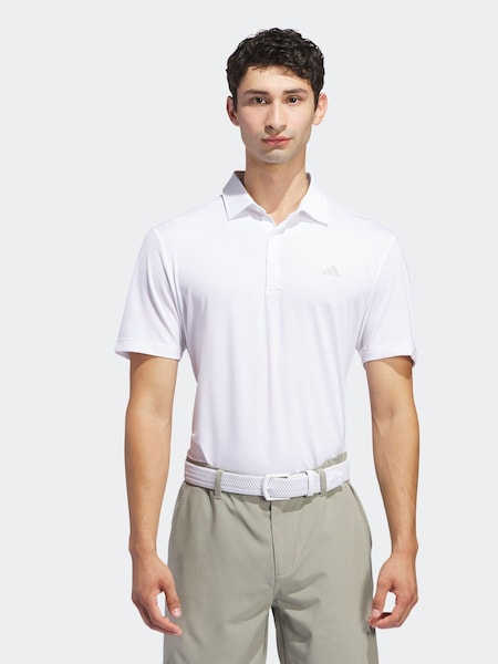 Alb - Tricou polo de golf uni adidas Ultimate 365  (159041) | 167 LEI