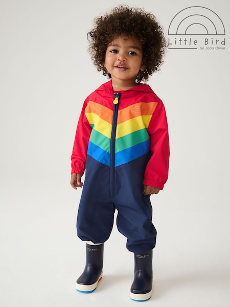 Little Bird by Jools Oliver Multi Rainbow Waterproof Puddlesuit (159785) | 1,682 UAH - 1,923 UAH