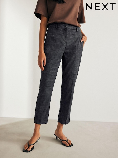 Grey/Black Check Slim Trousers (159946) | €11