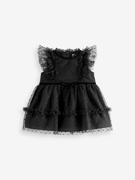Black Mesh Baby Prom Dress (0mths-2yrs) (160023) | € 19 - € 20