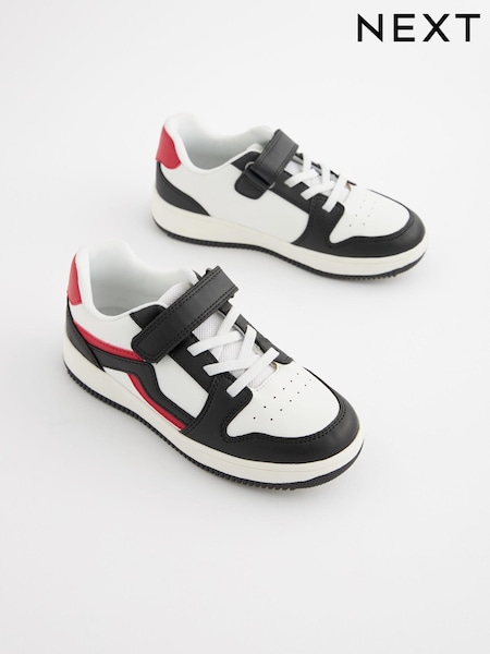 White Elastic Lace Trainers (160064) | AED81 - AED106