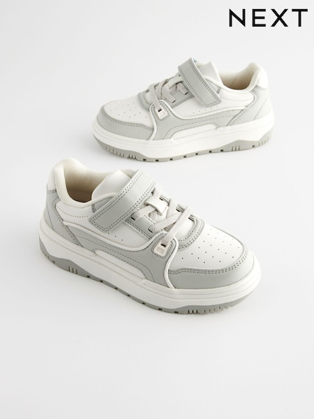 Bela/siva - Elastic Lace Trainers (160084) | € 21 - € 27