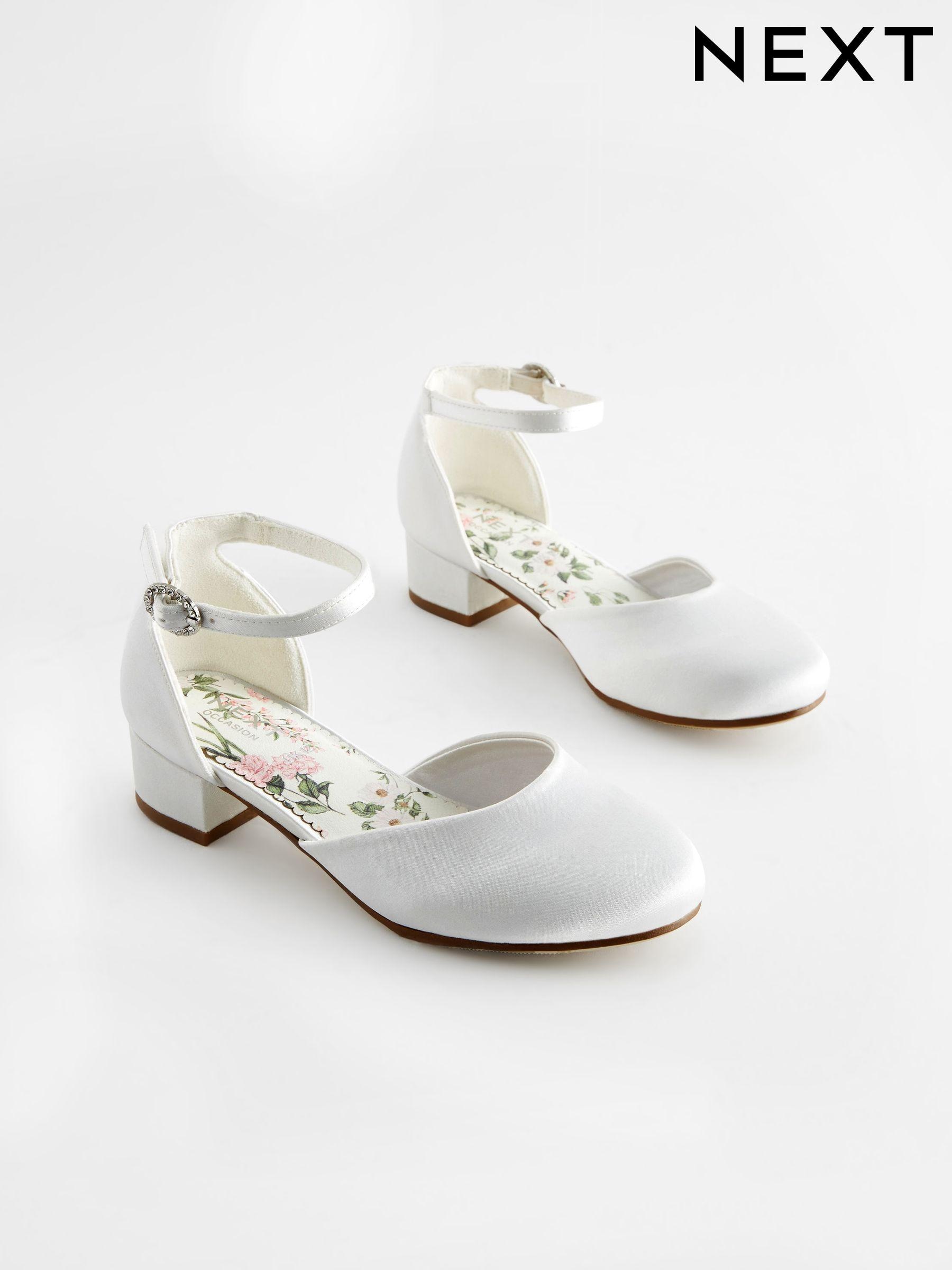 White occasion shoes girls store