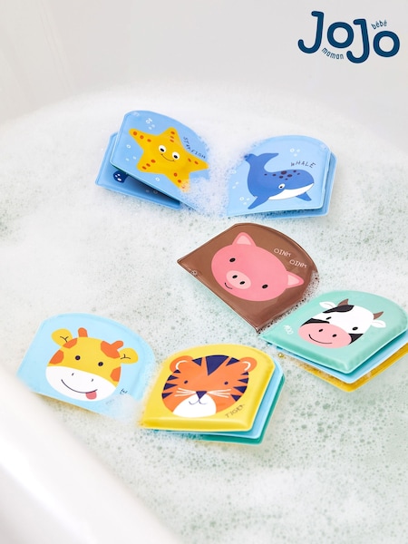 JoJo Maman Bébé Set of 3 Mini Animal Bath Books (160420) | €16
