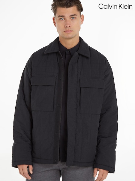 Calvin Klein Quilted Workwear Black Jacket (160515) | €84