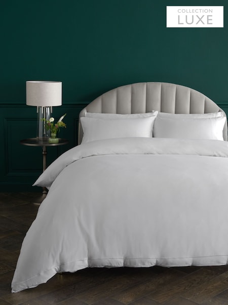 Collection Luxe 300 Thread Count 100% Cotton Sateen Luxury Duvet Cover And Pillowcase Set (160618) | ‏124‏₪ - ‏240‏ ₪