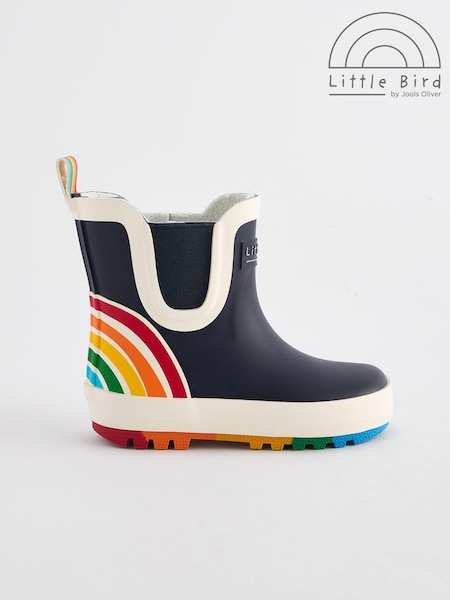 Bleumarin - Little Bird by Jools Oliver Little Bird by Jools Oliver Cizme curcubeu Welly (160919) | 149 LEI - 179 LEI