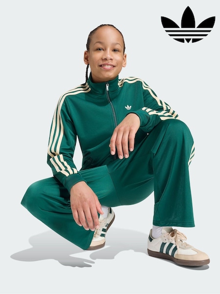 Zeleno - Adidas Originals Firebird Loose Track Top
