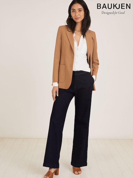 Baukjen Natural Alsbet Upcycled Blazer (161024) | €133