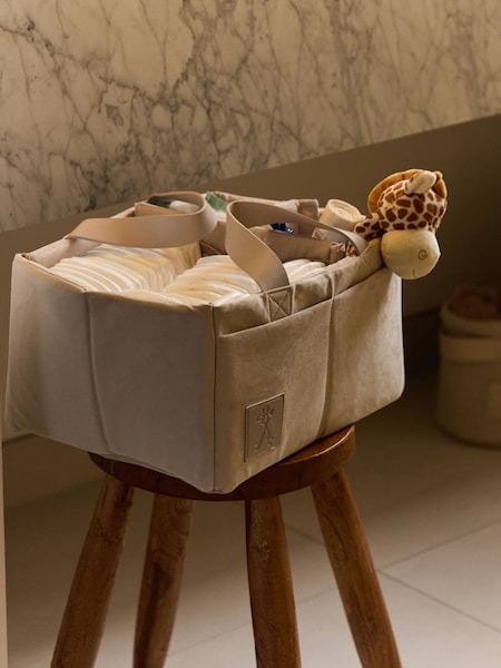 Gigil Faux Suede Nappy Caddy