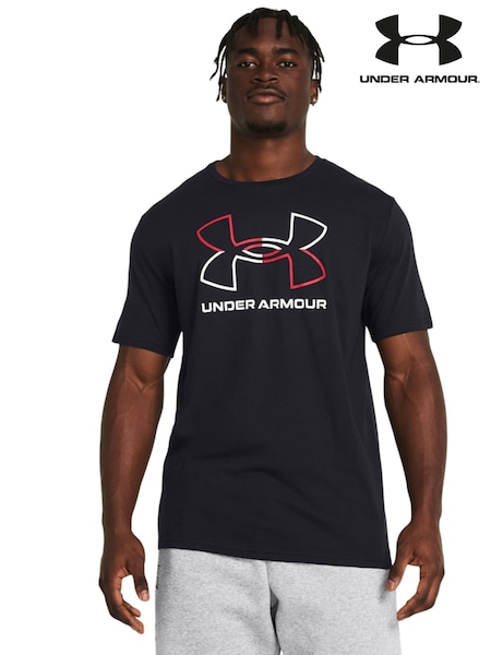 Under Armour Black/Red Foundation Short Sleeve T-Shirt (161604) | €31