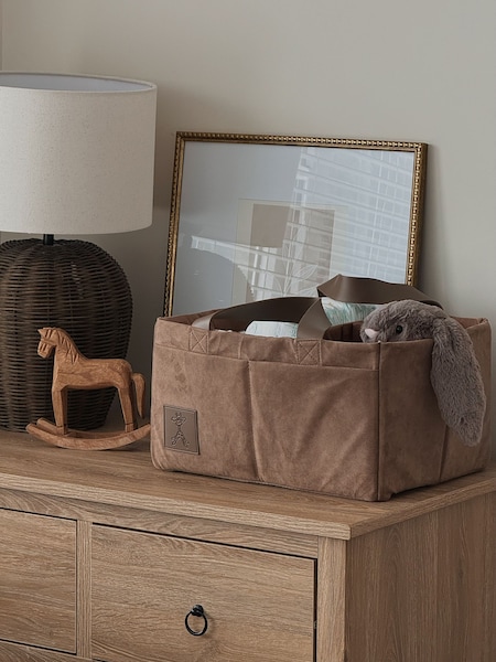 Gigil Faux Suede Nappy Caddy