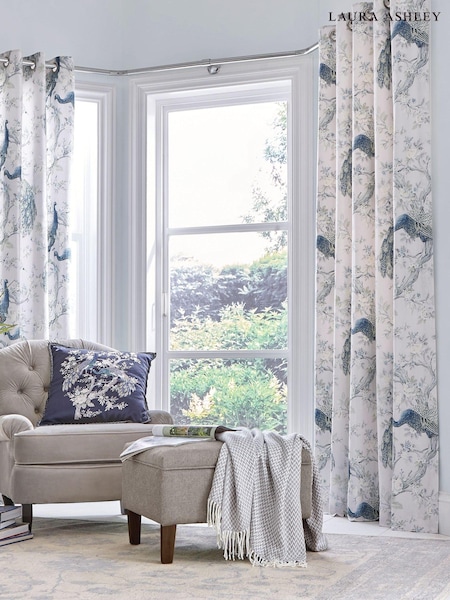 ستارة Belvedere قطن 100% مبطنة بفتحات من Laura Ashley (161893) | ‏35 ر.ع.‏ - ‏68 ر.ع.‏