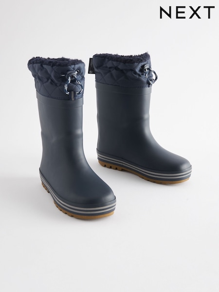 Navy/Blue Cuff Wellies (162862) | AED56 - AED71