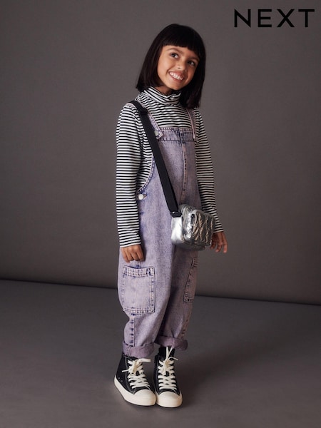Сиренево-фиолетовый - Overdye Dungarees (3-16yrs) (163006) | €14 - €17