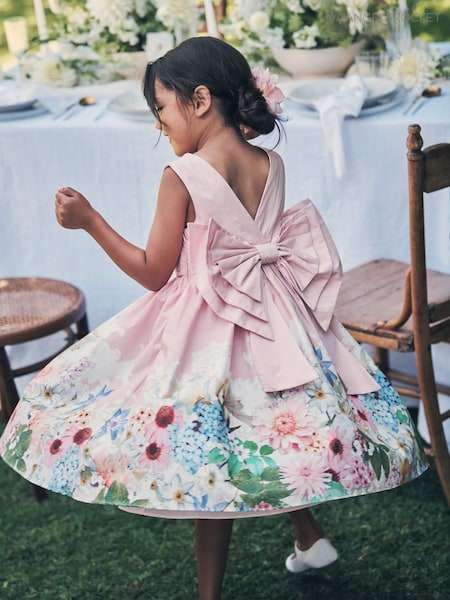 Angel & Rocket 100% Cotton Elisa Bow Back Dress (163577) | ‏481 ر.س.‏ - ‏540 ر.س.‏
