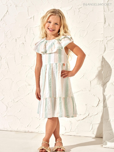 Angel & Rocket Green Tasha Collar Sundress (163807) | € 22 - € 25