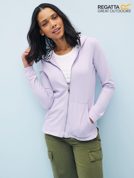 Regatta Purple Bayla Full Zip Hoodie (164211) | €24