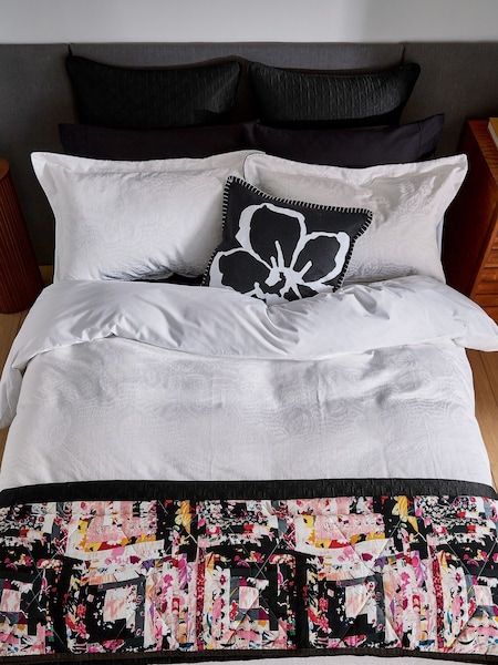 Ted Baker Black Patchwork Throw (164454) | €51