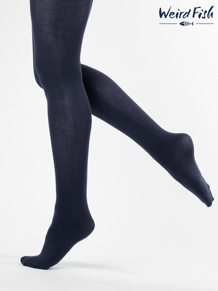 Blue - Weird Fish Una Plain Tights