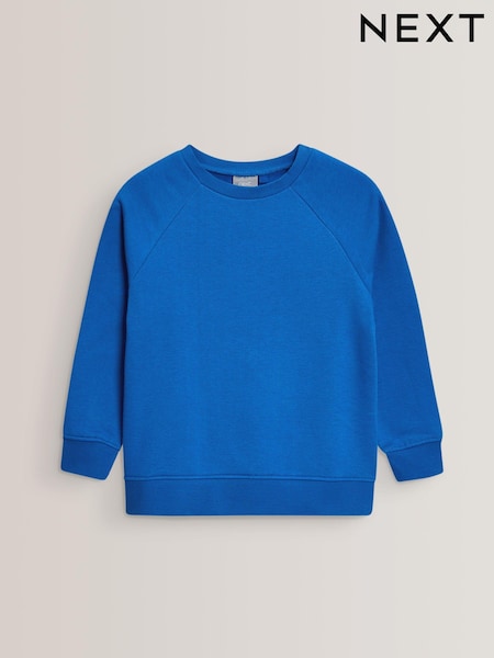 Blue 1 Pack Crew Neck School Sweater (3-16yrs) (165093) | AED30 - AED61