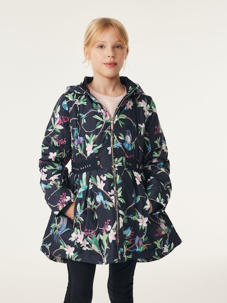 Baker by Ted Baker Shower Resistant Floral Rain Coat (165398) | 47 € - 50 €