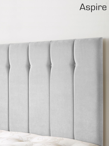 Aspire Furniture Silver Grey Amberley Headboard (165645) | €138 - €199
