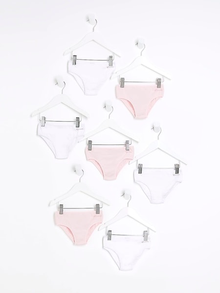 River Island Mini Girls Mixed Briefs 7 Packs (166026) | 8 €
