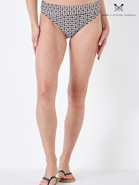 Crew Clothing Company Red Geometric Print Bikini Bottoms (166363) | €13.50