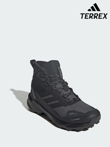 Black - Regular Adidas Terrex Skychaser Ax5 Mid Gore-tex Climawarm+ Hiking Shoes