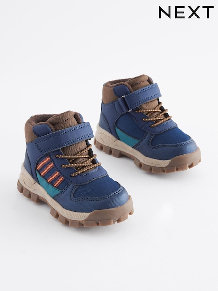 Navy Blue Water Resistant Thermal Thinsulate™ Lined Walking Boots (168247) | €16.50 - €18.50