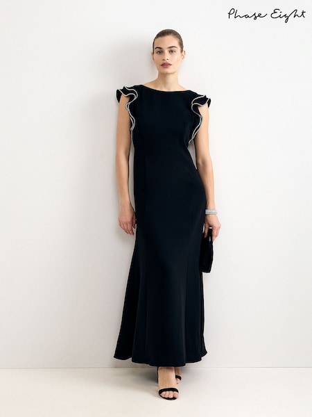 Black - Phase Eight Claudia Maxi Dress
