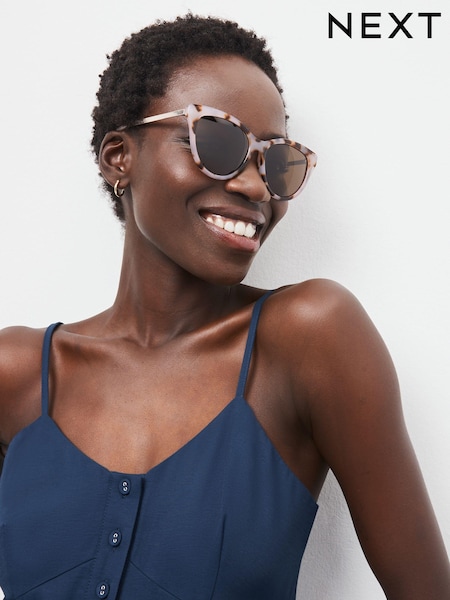 Polarised Cat Eye Sunglasses (169175) | 57 LEI