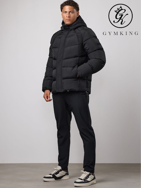 Negro - Regular Gym King Precision Puffer Jacket