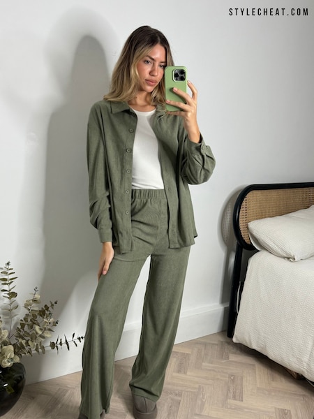 Style Cheat Lottie Corduroy Trousers (169801) | 196 LEI