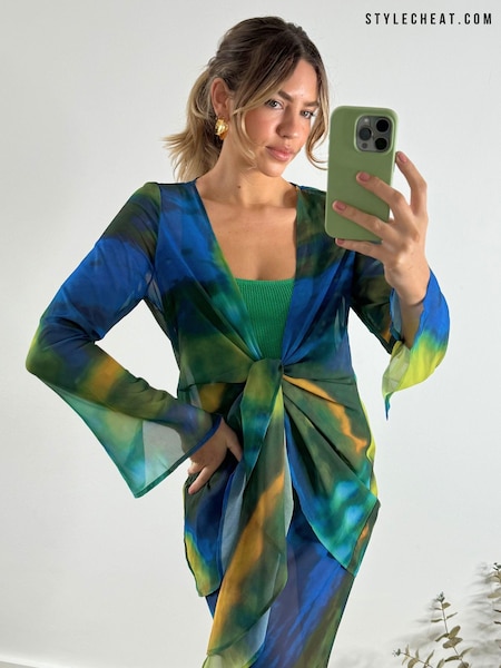 Style Cheat Gianna Sheer Beach Cover-Up (169881) | 125 LEI