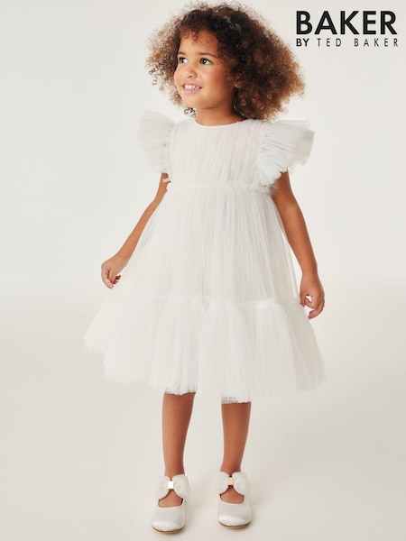 Baker by Ted Baker Ivory Tulle Occasion Dress (169918) | 23 € - 25 €