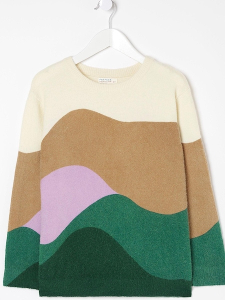 FatFace Natural Patterned Knitted Jumper (169974) | €17.50