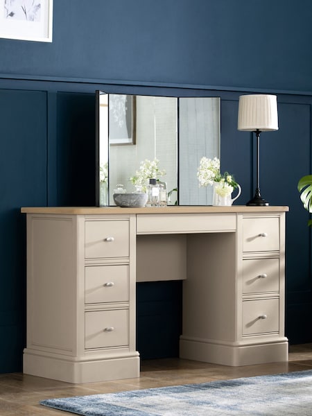 Stone Hampton Painted Oak Collection Luxe 6 Drawer Console Dressing Table (170587) | €1,075