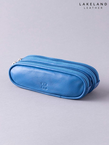 Blau - Lakeland Leather Leather Double Glasses Case (171261) | 31 €