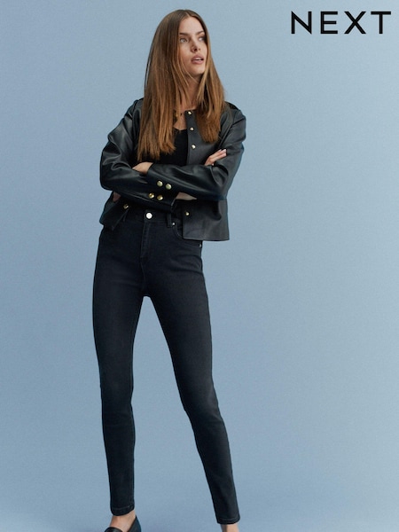 Washed Black Supersoft Skinny Jeans (171533) | € 10