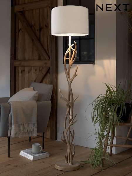 Natural Antler Floor Lamp (171866) | €285