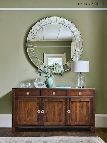 Laura Ashley Dark Chestnut Balmoral 3 Door 3 Drawer Sideboard (172264) | €1,386