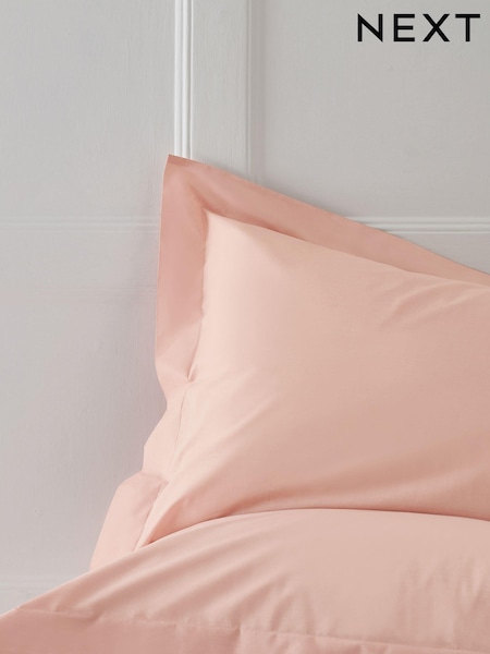 Set of 2 Pink Blush Cotton Rich Pillowcases (172574) | CA$17 - CA$27