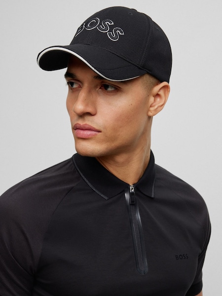 črna - BOSS Embroidered 3D Logo Cap (172997) | € 35