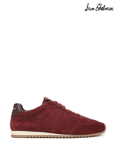 Rouge - Sam Edelman Isella Regular Fit Lace-up Trainers