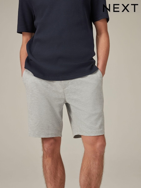 Grey Smart Jersey Chino Shorts (173562) | R$ 230