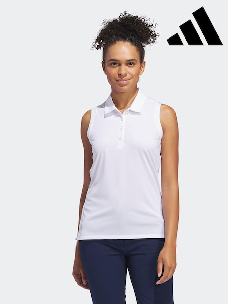 adidas Golf Ultimate365 Solid Sleeveless Polo Shirt (173650) | 1,802 UAH