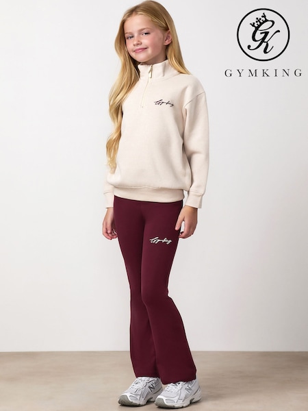 Rouge - Leggings évasés Gym King Script